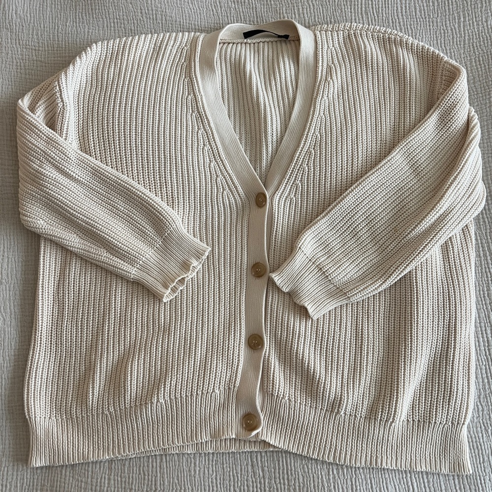 Jenni Kayne Cotton Cocoon Cardigan Sz Large